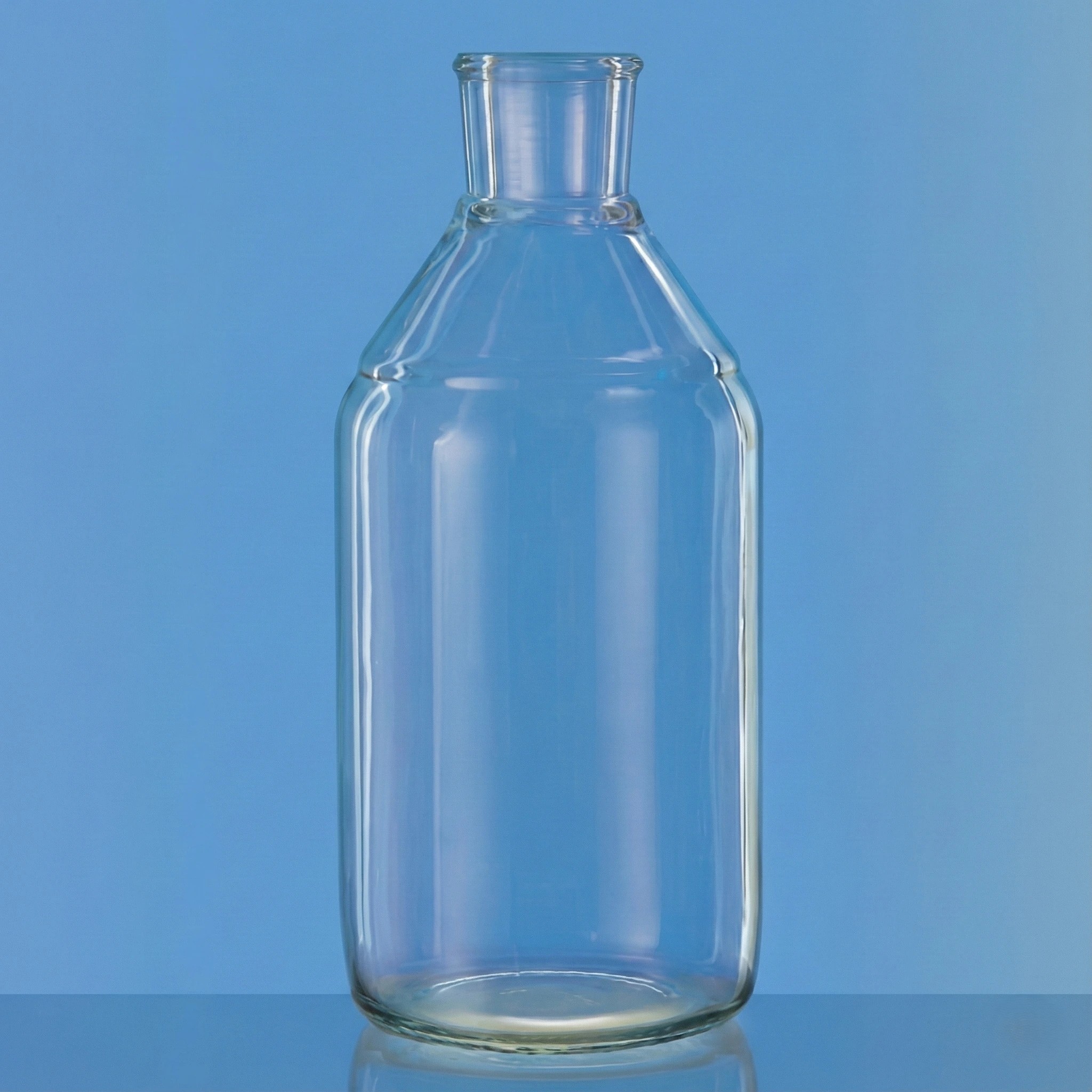 Solution Bottles With Tooled Neck